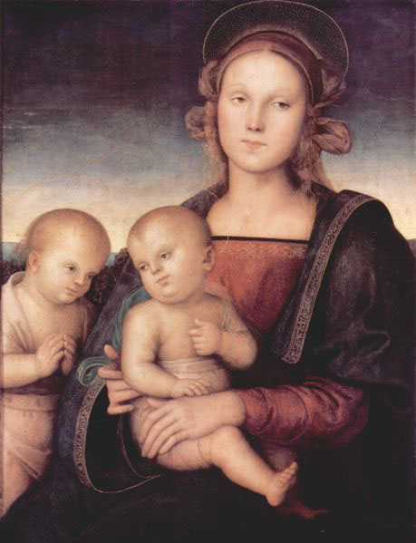 Madonna mit Hl. Johannes dem Taufer